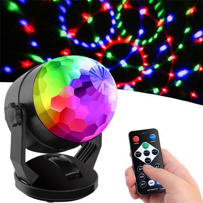 LED Stage Disco Light DJ Ball Strobe Remote Sound Control Magic Dance Car RGB Christmas Gift Party Club Laser Show Lamp