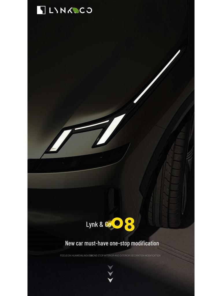 Lynk & Co 08 Rear Retractable Trunk Cover for Modified Partition