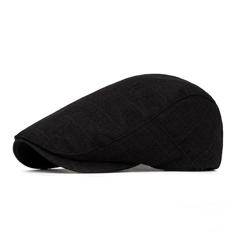 Beret Men's Spring Summer Breathable Forward Cap British Vintage Newsboy Cap