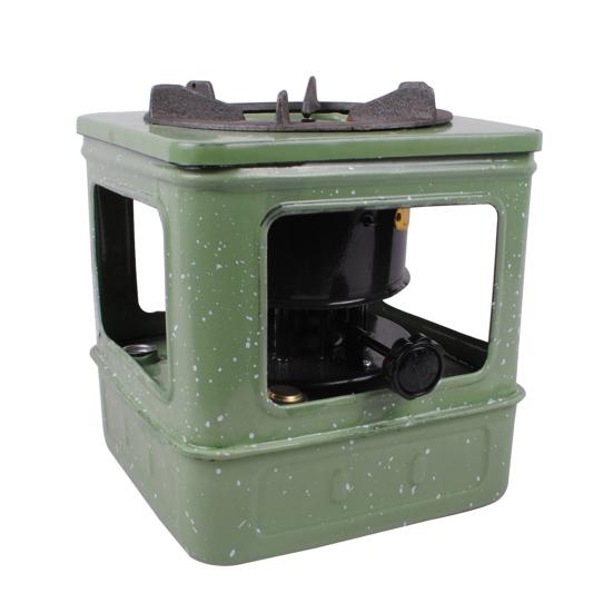 Portable Kerosene Stove Lightweight 10-Wicks Camp Stove Heater Outdoor Cooking BBQ Picnic Camping Hiking 3-5 Person Kerosene Furnace Burner