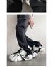 European Trendy Men's Breathable Dad Shoes 2025 - Thick Sole, Height-Increasing Casual Sneakers