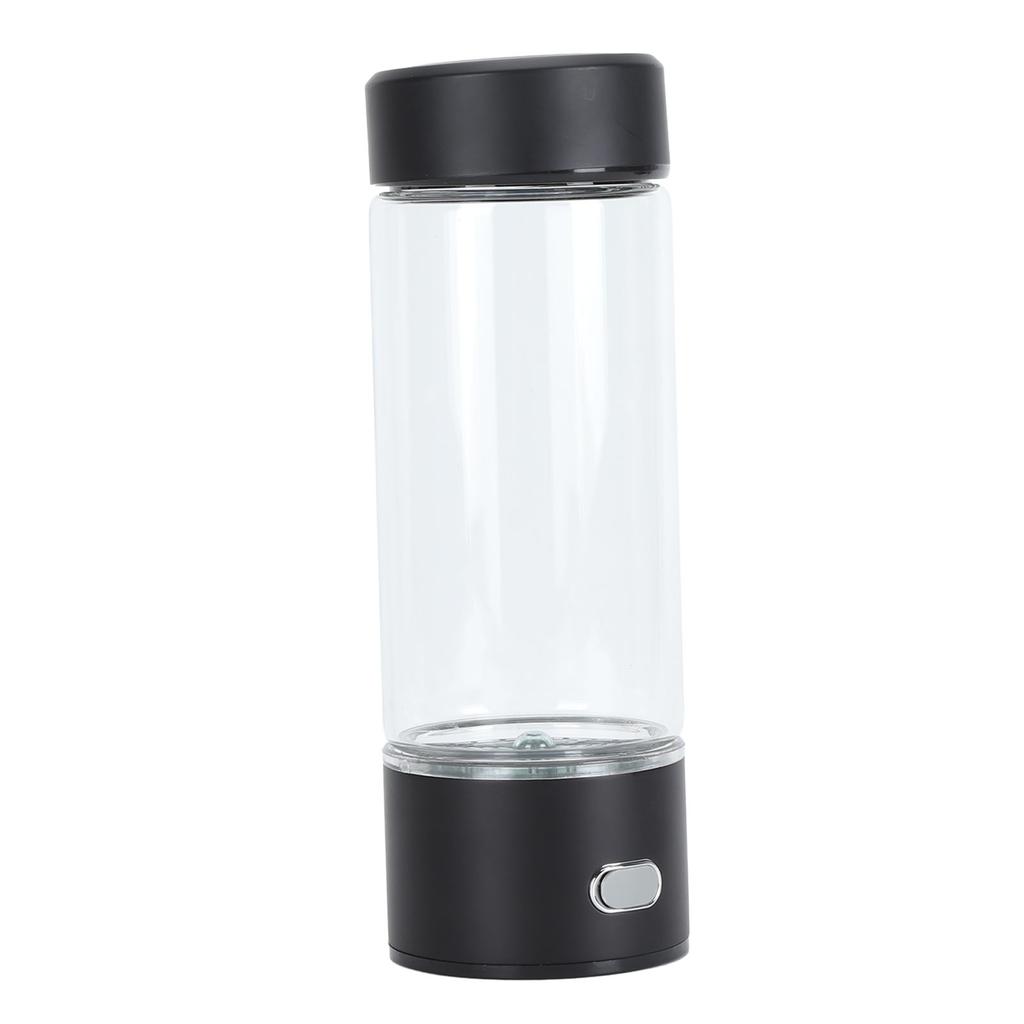 Hydrogen Water Bottle USB Rechargeable Portable Glass Hydrogen Rich Water Cup for Office Travel