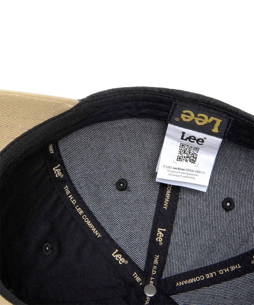 LEE Twitch Logo Color Block Ball Cap Black Low