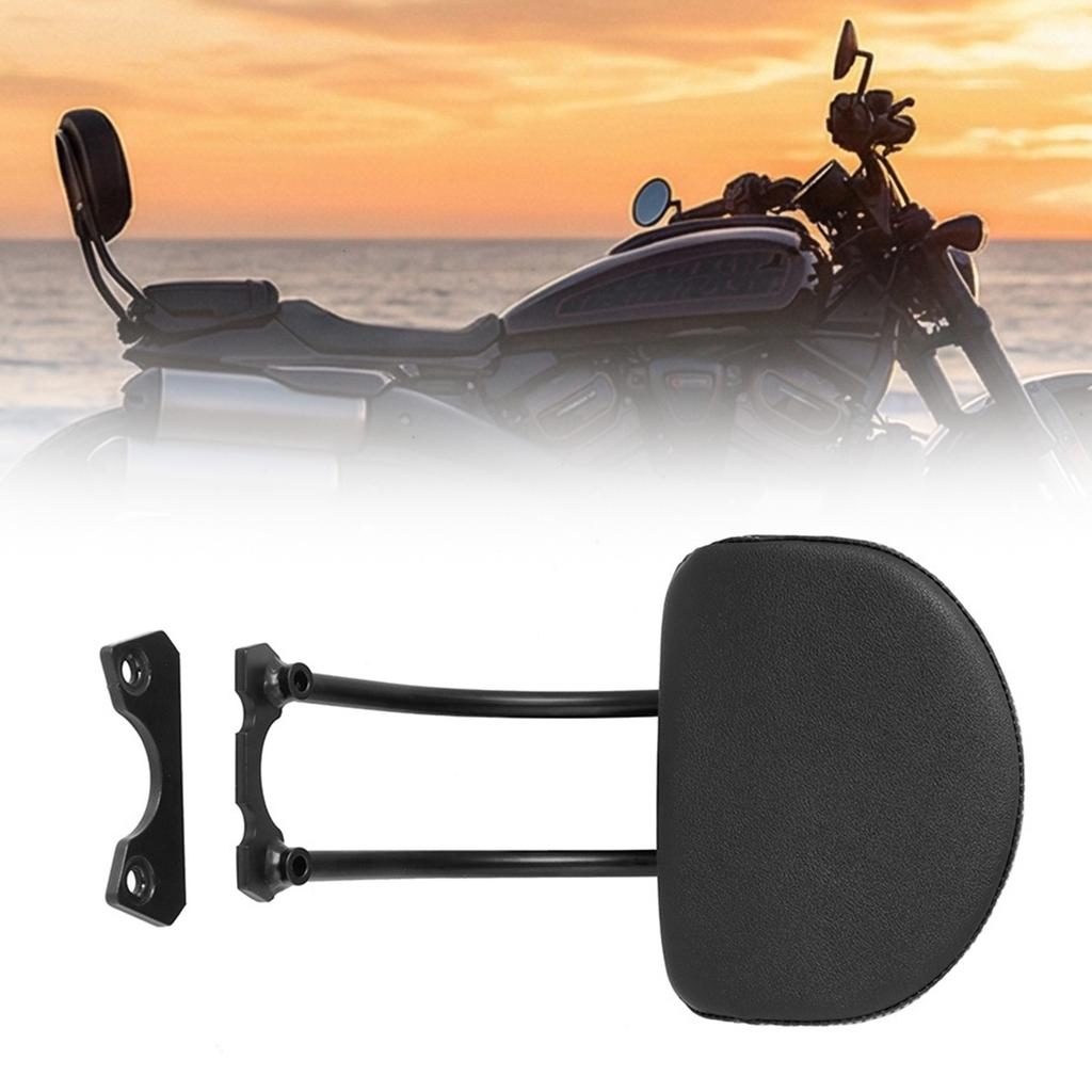 Bike Passenger Backrest Solid Metal Frame Steel Reinforced Motorcycle Backrest Mounting System Suitable for S1250 RH1250