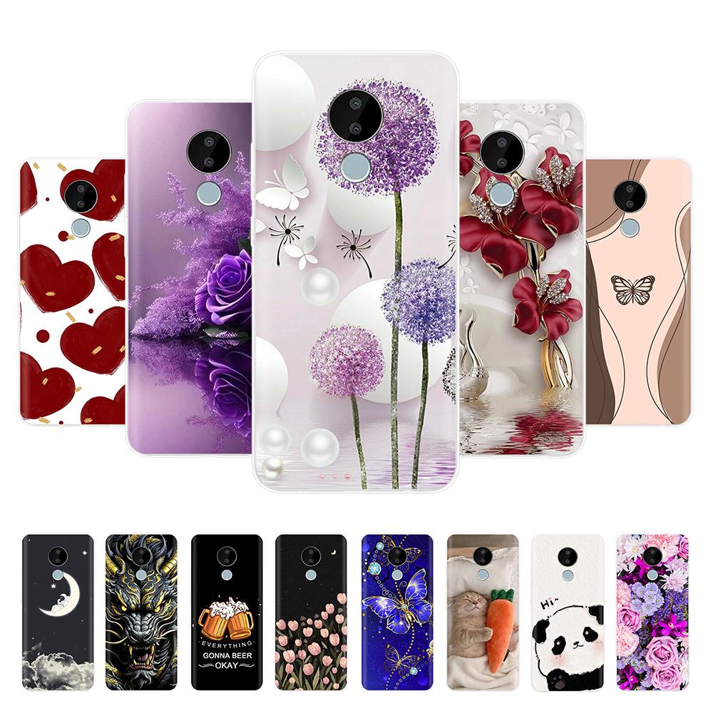 For Nokia C30 Case Funny Creative Cover for Nokia C30 Phone Cases Soft TPU Silicone Transparent Back Covers for NokiaC30 C 30