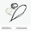 Hergopoch Genuine Leather Strap Men's Black HG-TCW-ST-BK
