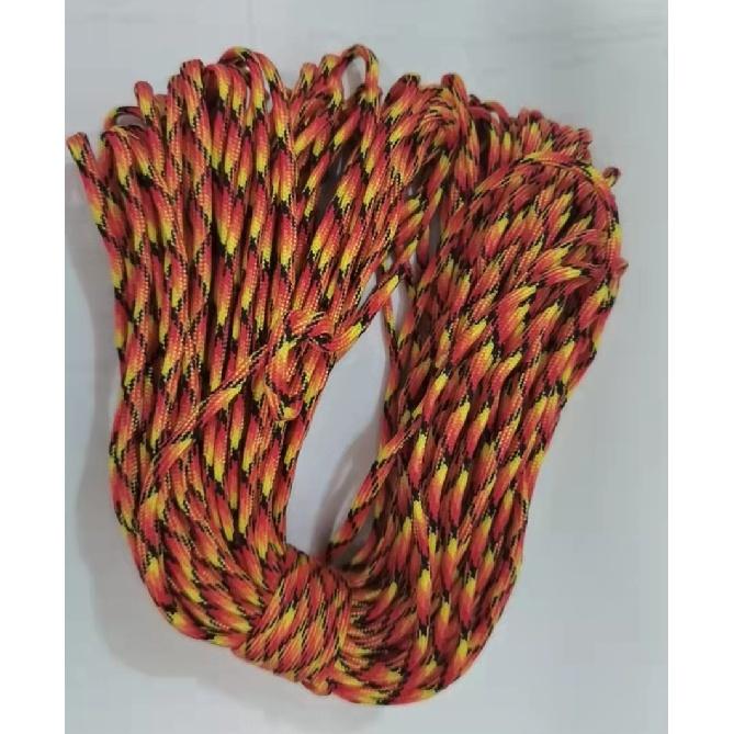 7-core 4mm Umbrella Rope Outdoor Multifunctional Mountaineering Parachute Equipment Safety Rope 31 Meter Umbrella