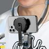 Live Streaming Anti-Shake Outdoor Sports Camera with Magnetic Neck and Multi-Angle Cycling Bracket