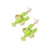 Rhinestone Enamel Stud Earrings Creative Bohemian Dangle Earring Cute Lobster Earrings  Holiday