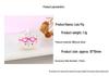 Sterling Silver 999 Lulu Pig Charm: Pure Silver Dragonfly, Bamboo, Braided Rope Beading Accessories, Little Pig Cartoon Luck Bead.