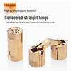 Copper Concealed Butt Hinge for Jewelry and Decorative Boxes