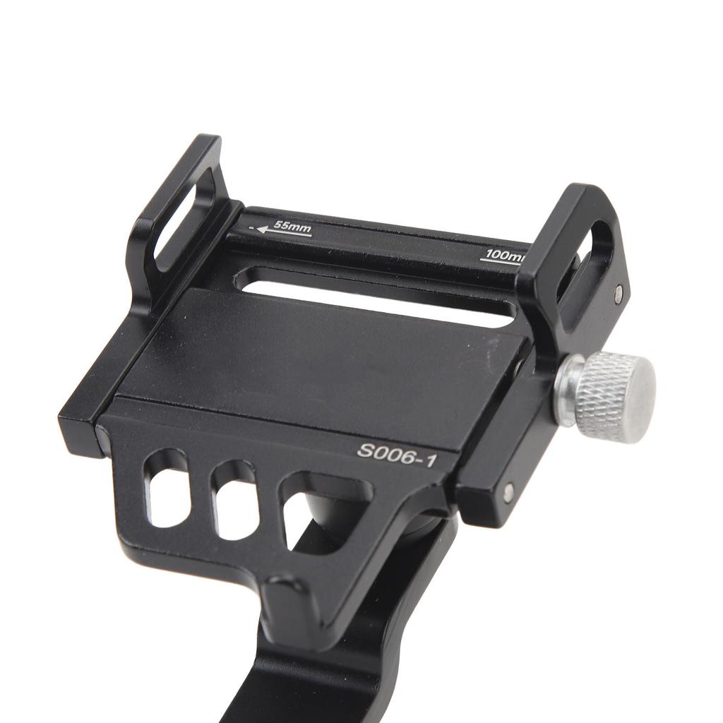 Bike Phone Mount Aluminum Alloy Bike Handlebar Phone Mount Holder Mountain Road Bike Navigation Cycling Equipment Bracket