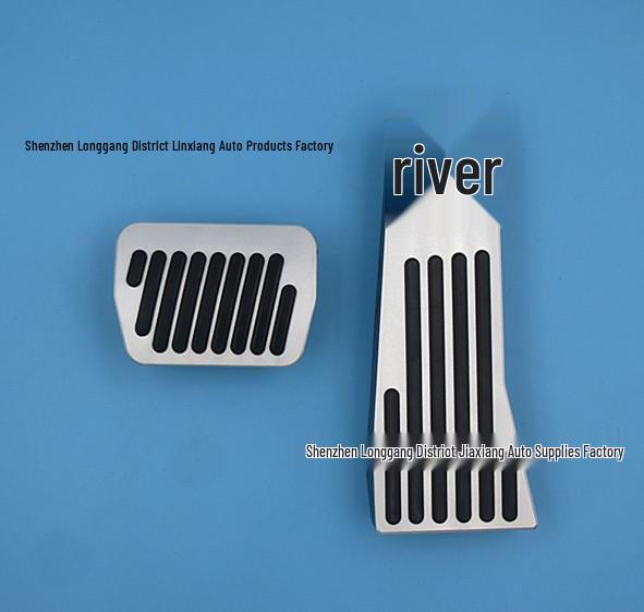 Pour Mazda 3 & CX-30: Ensemble de Pédales Antidérapantes en Alliage d'Aluminium Non Perforé (Accélérateur et frein)