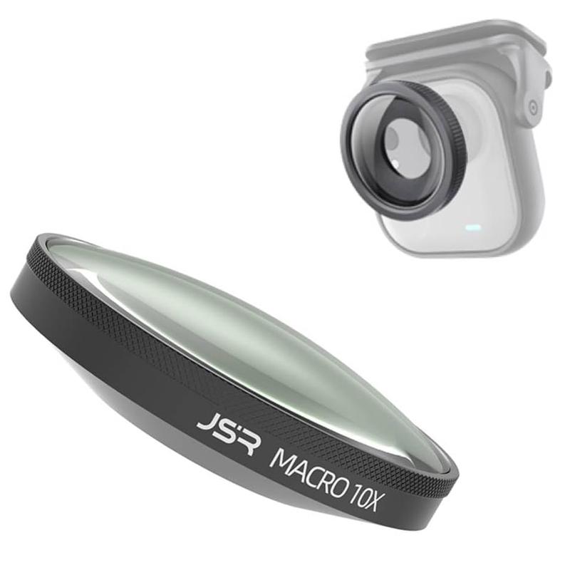 Macro Lens Filter for Insta360 GO Ultra, 10X HD Portrait Focus Lens Photography Accessories for Insta360 GO Ultra Action Camera