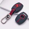 Key Fob Cover for Honda Accord Civic CR-V with Keychain Anti-Scratch Surface Shockproof Structure Soft Grip Texture Easy Install Design