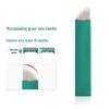 16-Needle Shading Eyebrow Microblading Blades - Sharp Green Skin Tone