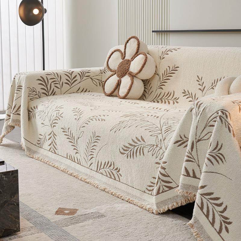 Nordic Style Tassels Sofa Cover Living Room Sofas Blanket Cover Furniture Case Qknitted Blanket for Sofa Cover Set Blanket