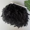 Fluffy Turkey Feathers Trim Fringe Ribbon 10Meters Marabou Feather On Tape Fringes Sewing Trimmings DIY Clothes Dress Decoration