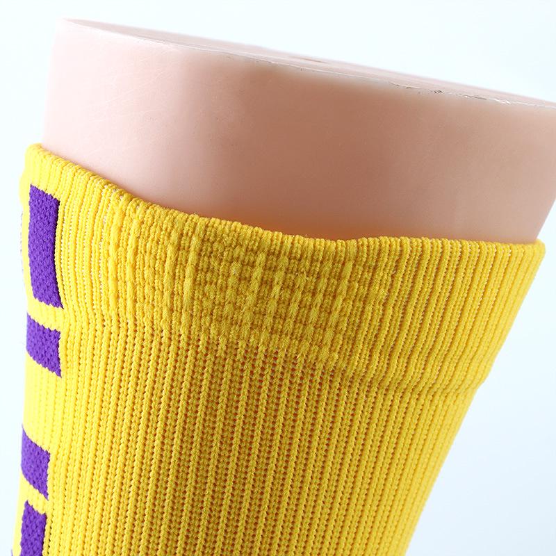 New Men's Elite Non-Slip Basketball Socks - Thickened, Trendy Sports Socks with Intermittent Terry Cushioning