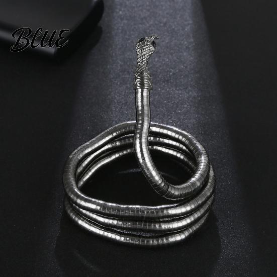 Collana a Tema Mistero Donna Serpente Forma di Serpente Flessibile Stile Neutro