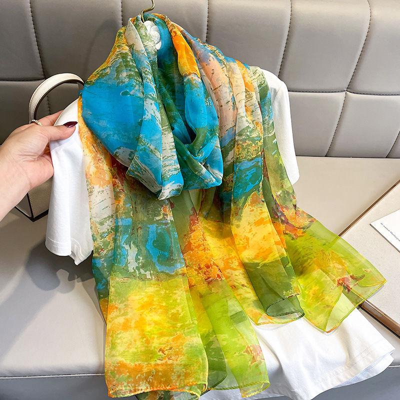 Lüks 190X135CM Güneş Koruyucu Eşarp Yeni Kış Sıcak Paşmina Eşarplar Kadın Moda İpek Hicab Hediye Çift Stil Kaşmir Şallar