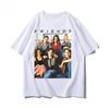American Tv Series Related Products Friends Shortsleeved Summer Unisexs Unisexs Pure Cotton Loosefitting Base Clothing