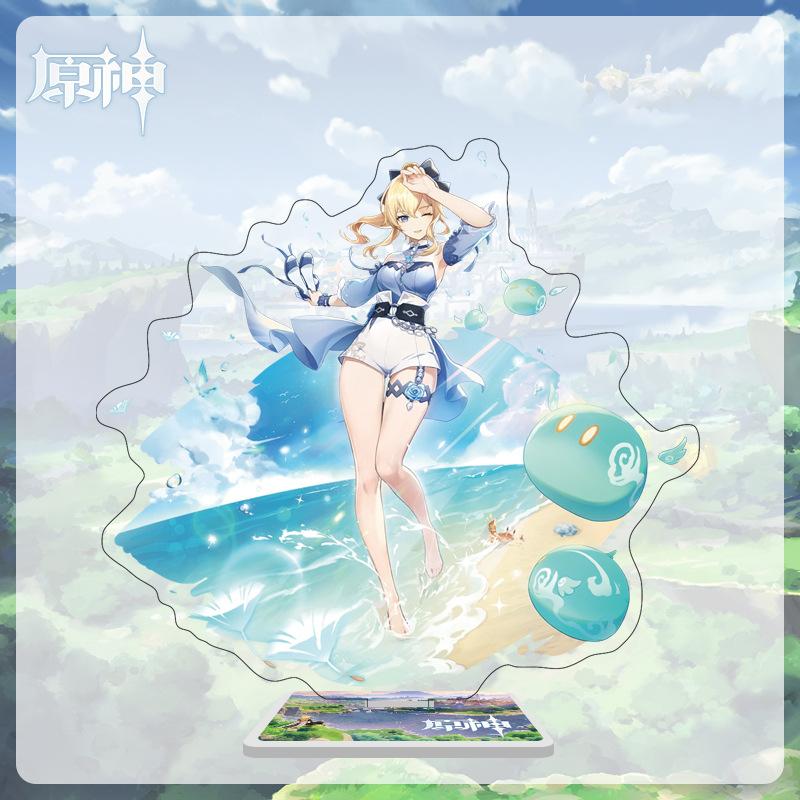 

Акриловая большая стойка высотой 16 см с персонажами из Мондштадта, Ли Юэ и Инадзума из Genshin Impact 16cm