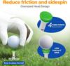 GreenLife Golf Tees Golf Alignment Tees with 5 Height Adjustments and Launch Direction Adjustment Function Can also be used as a Green Marker Perfect