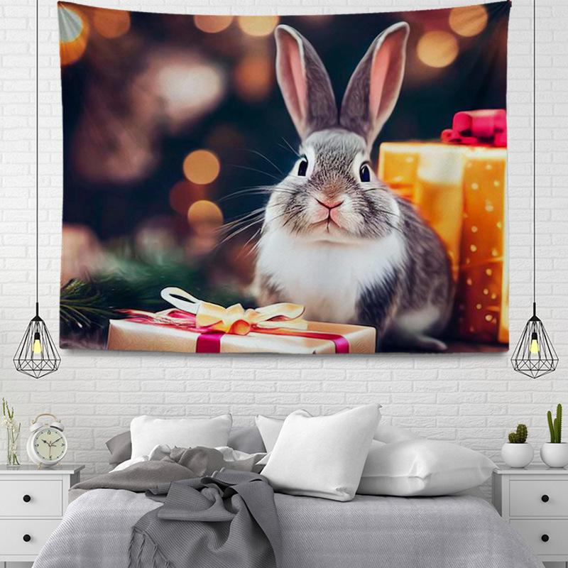 Weihnachtsserie zum Aufhängen, Stoffteppich