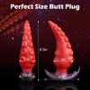 Anal Plug Shaped Octopus Penis Wearing Female Dildo For Outdoor Sex Anal Masturbation Toy