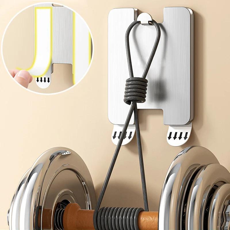 1/20PCS Punch-free Photo Frame Hook Stainless Steel Poster Hanger Sticker Photo Frame Hangers Hang Picture Strong Adhesive Hook