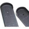 Universal Elliptical Machine Foot Pedal Non Slip Supplies Easy to Install Replacement Fitness Equipment Footboard for Household Use, 1 Pair Pedals