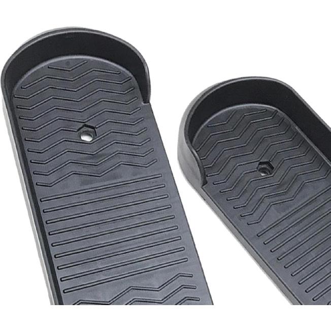 Universal Elliptical Machine Foot Pedal Non Slip Supplies Easy to Install Replacement Fitness Equipment Footboard for Household Use, 1 Pair Pedals