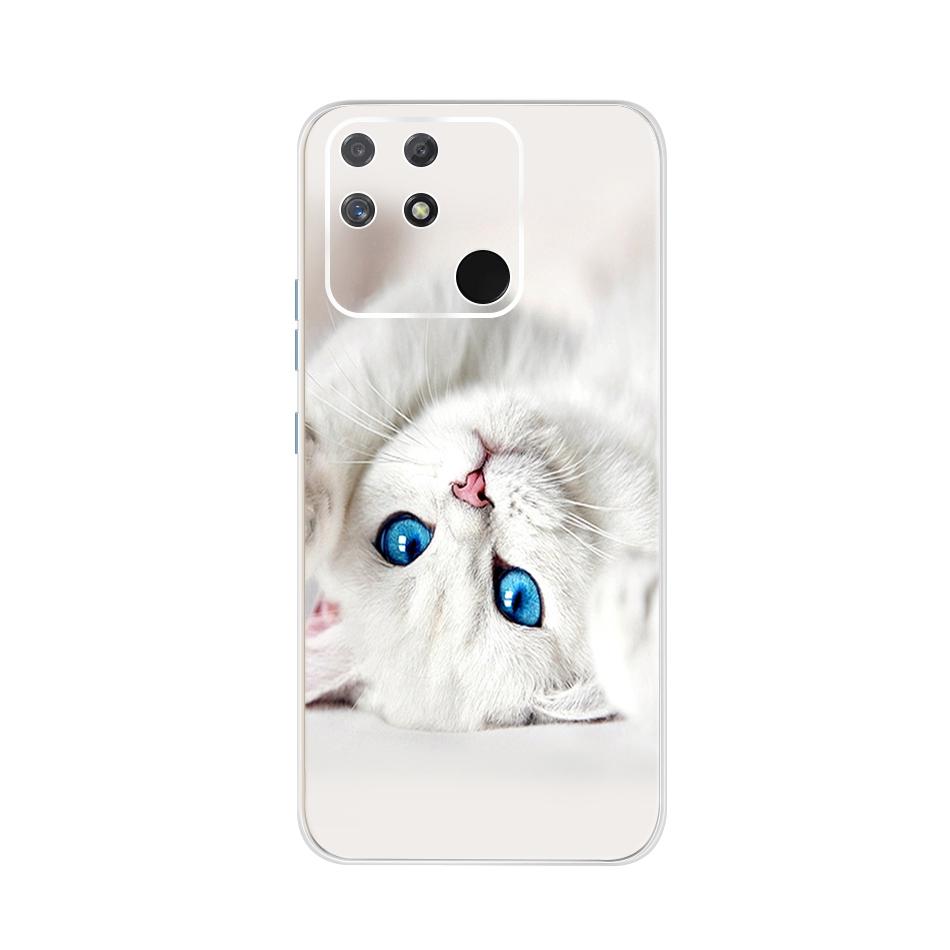 Weiche Silikonhülle Für Raelme Narzo 50A RMX3430 HandyhülleTransparente TPU-Abdeckung Für Realme Narzo50a 50 A 6.5" Rückseiten Hüllen Bumper