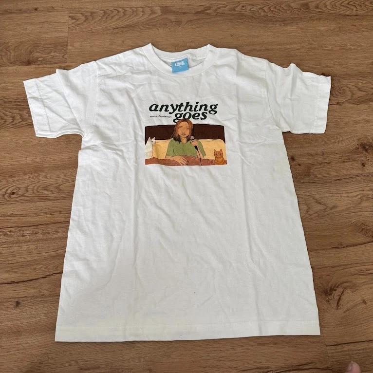 

Emma Chamberlain Anything Goes T Shirt - Size Small - YouTube, Cats, New L