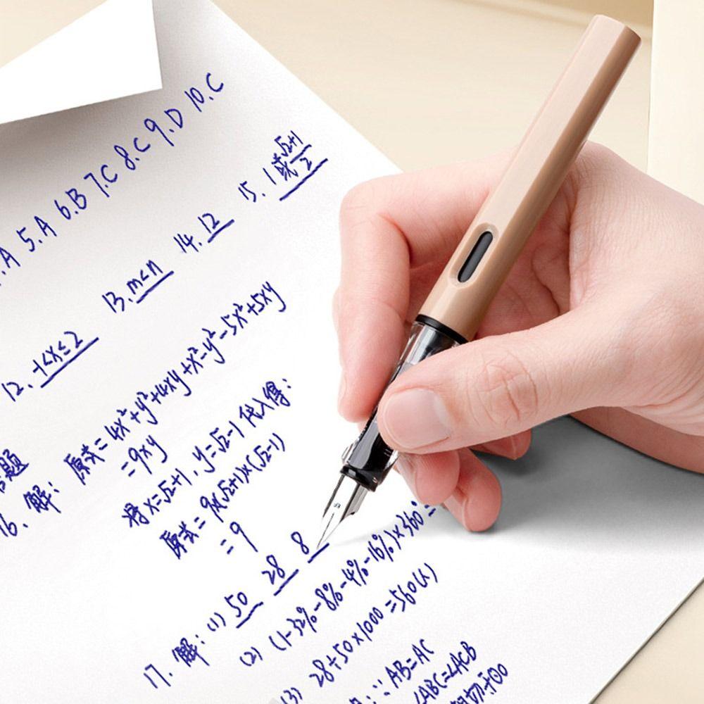 Cartoon Gel Pen with Refills Blue Ink Pen Durable Capybara Fountain Pen  for School Office