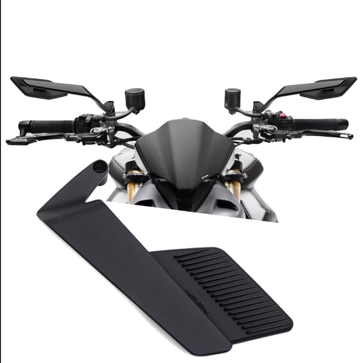 For GSX-8S 2020-2021-2022-2023-2024 2025 New Combat Style Motorcycle Rearview Mirror Competition Spoiler Fixed Wing