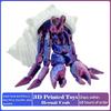 Articulated Hermit Crab 3D Printed Model Movable Joints Cool Desktop Creative Ornament Fun Home Room Decoration Crafts Artwork