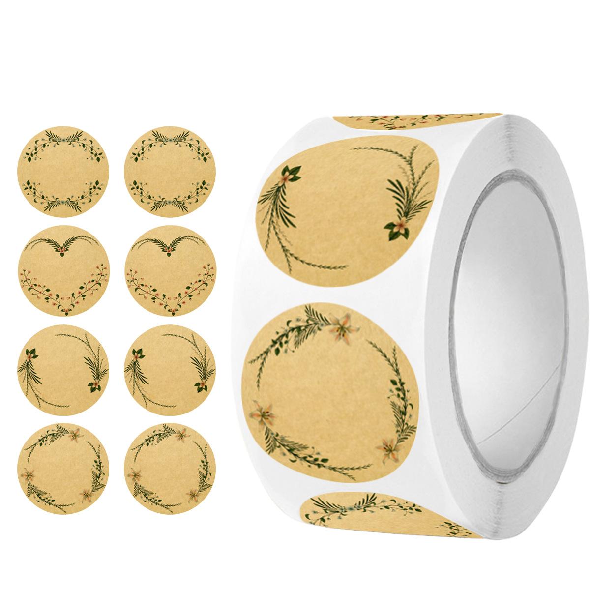 Yto Toy 100-500Pcs Top-Grade Kraft Top-Grade Paper Top-Grade Flowers High-Standard Writable Top-Grade Labels High-Standard For High-Standard Gift