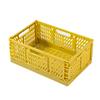 Creative Collapsible Storage Box Home Storage Supplies Utility Cosmetic Container Desktop Organizer Box Plastic Folding Basket