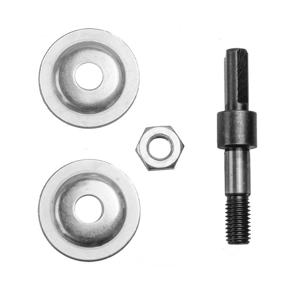 4pcs Bench Grinder Shaft Extension Spindle Adapter Rod for Grinding Polishing