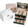 High-Capacity Multi-Layer Jewelry Organizer Box with Lock & Mirror