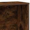 Bookshelf Smoked Oak 60 x 24 x 120 cm Wood Based Material