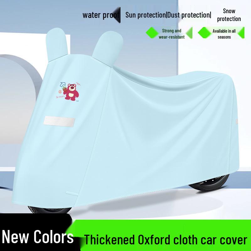 Thickened Sun & Rain Protection Cover for Electric Vehicles and Motorcycles