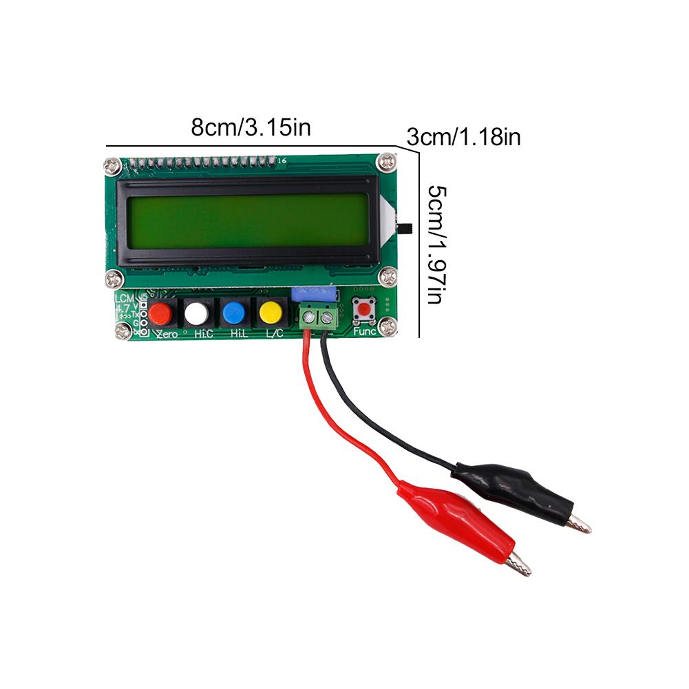 LC100-A Digital Inductance Capacitance Meter High Precision Multimeter/Capacitance Meter/Inductance Meter Capacitance Meter