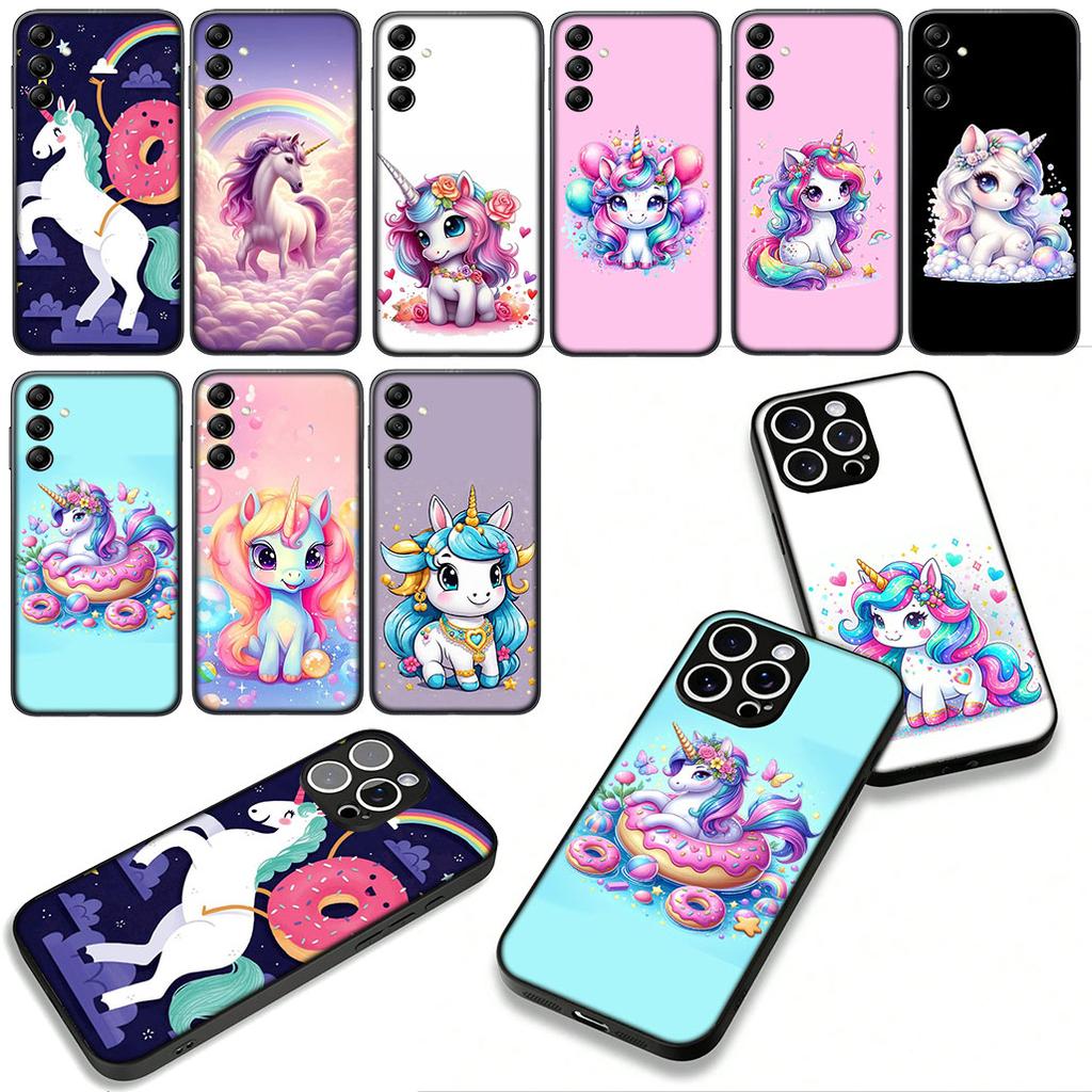 Handyhülle Cartoon Einhorn Pferd Hülle für Xiaomi Poco F7 F6 F8 Ultra F5 X7 X6 X5 X3 NFC M7 M6 Pro C85 C75 C65 C71 C61 Hülle