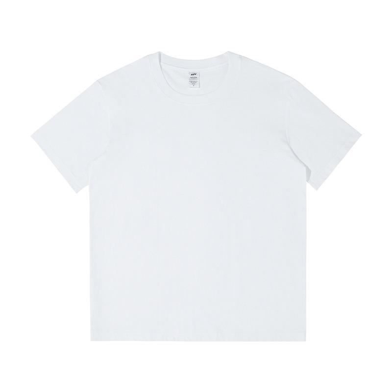 Quality Cotton Candy Colors Tshirts Men Women Short Sleeve Fashion Trend Clothing Tees S-4XL