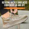 Rotating Button Safety Shoes Men Anti Smashing Anti Piercing Work Shoes Steel Toe Cap Work Sneakers Lightweight Security Boots