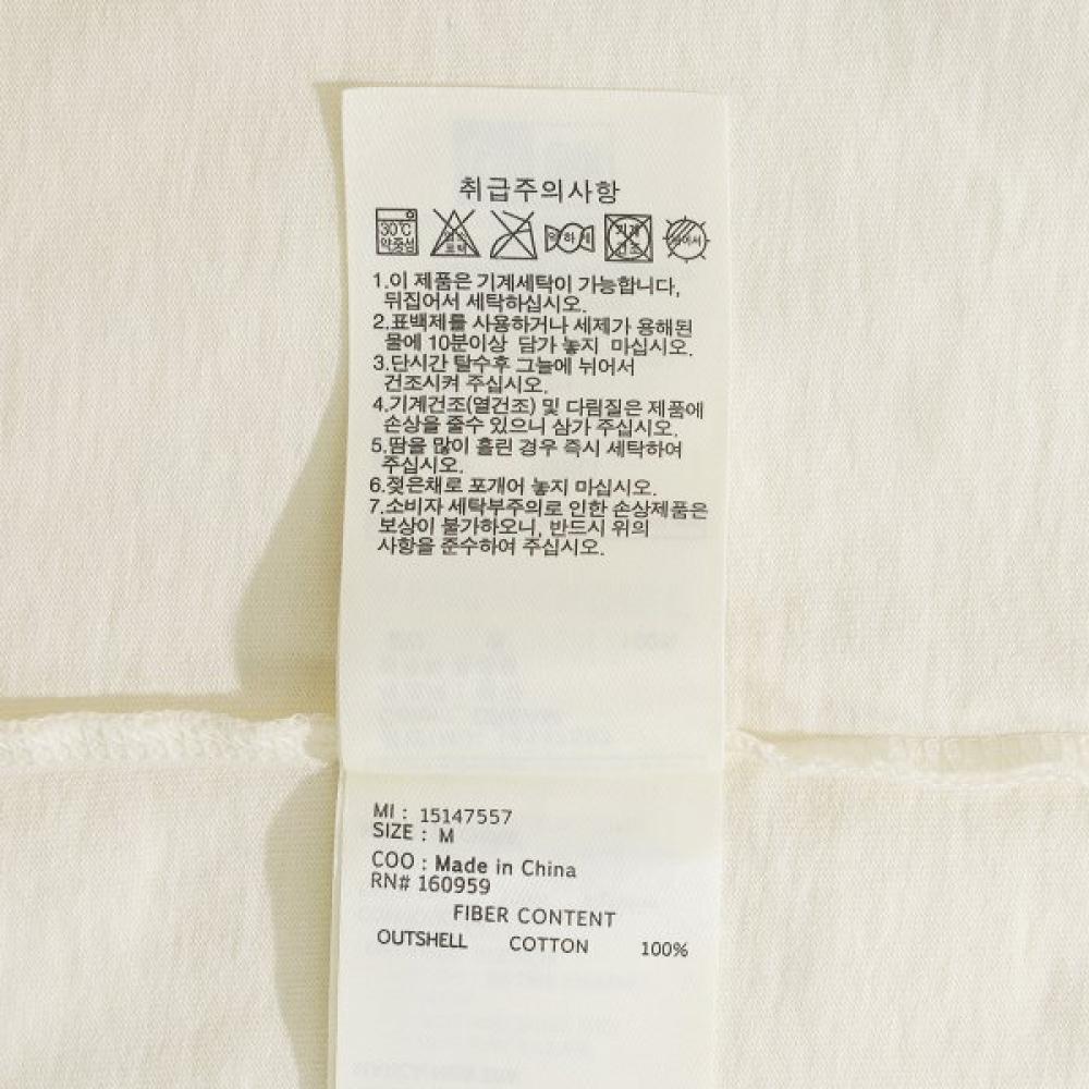 New Era Mlb La Dodgers Big Logo PigmenT T shirT Cream 15147557