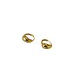 Korean Version Of Fashion Niche Daily Simple Exquisite Brass Gold-Plated Small Mini Water Drop Shape Ear Buckle Earrings Earrings